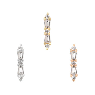 Idolized - CZ - Threadless End Threadless Ends Buddha Jewelry