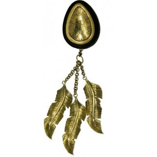 Bronze Feathers Hanging Plug Hanging Plugs Buddha Jewelry