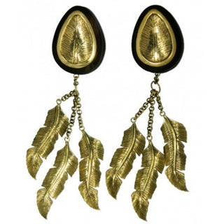 Bronze Feathers Hanging Plug Hanging Plugs Buddha Jewelry