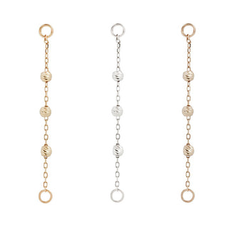 Cressida 3 Bead Chain Chains Buddha Jewelry