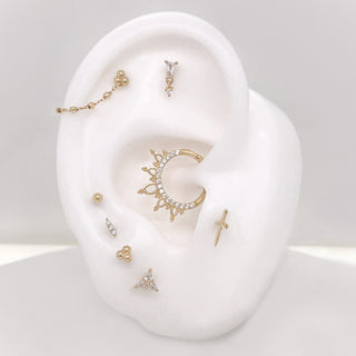 Indra - CZ - Clicker Clickers Buddha Jewelry   