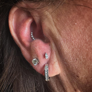 Infinity - CZ - Threadless End Threadless Ends Buddha Jewelry