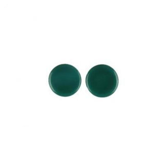 Glass Plugs - Teal Glass Buddha Jewelry