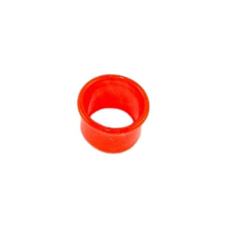 Glass Eyelets - Red Glass Buddha Jewelry