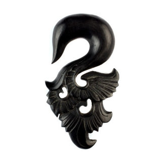 Treasure Earrings - Arang Wood Organic Hanging Styles Buddha Jewelry