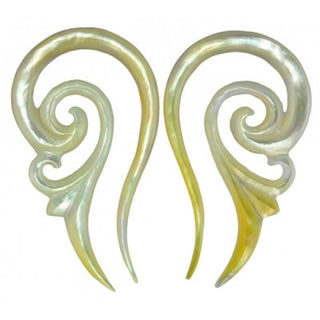 Lily Earrings - Mother of Pearl Sale Jewelry Buddha Jewelry