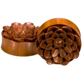 Mia Saba Wood Plug Plugs Buddha Jewelry