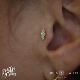 Prose - CZ - Threadless End Threadless Ends Buddha Jewelry