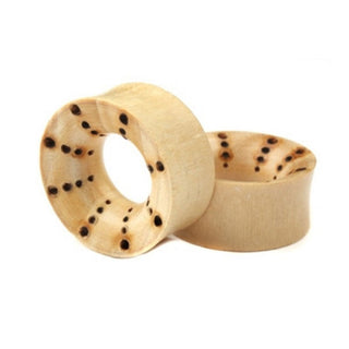 Stellar Plugs - Crocodile Wood Plugs Buddha Jewelry