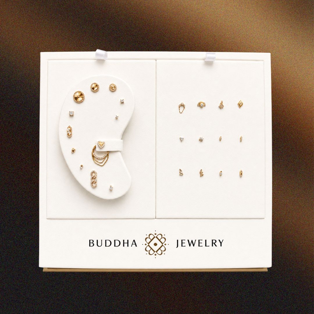 Display with Interchangeable Panels (Full Kit) Displays Buddha Jewelry