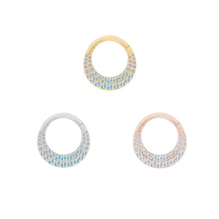 Metamorphosis - Blue Topaz Ombre - Clicker Clickers Buddha Jewelry