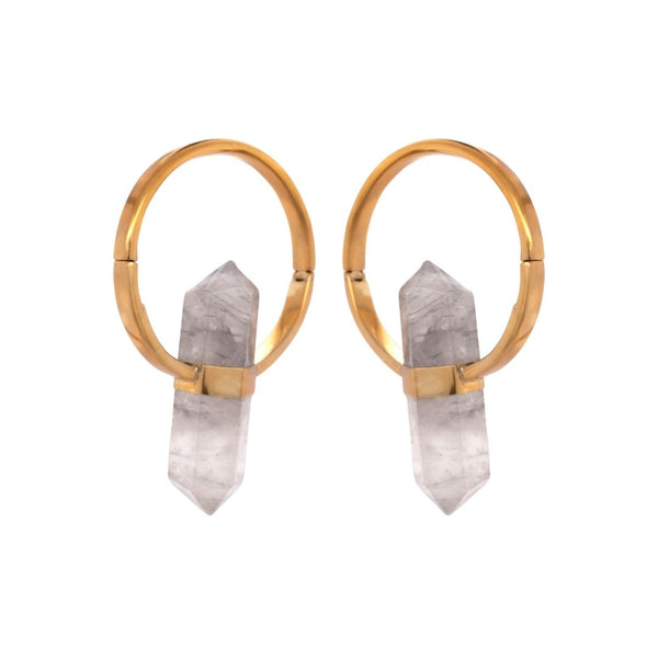 Alchemy Weights - Smoky Quartz - Brass Weights Buddha Jewelry