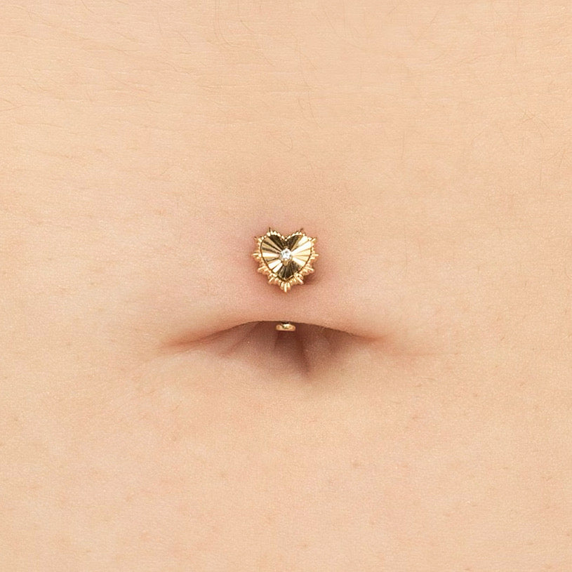 Bad Romance Threadless End with CZ Threadless Ends Buddha Jewelry