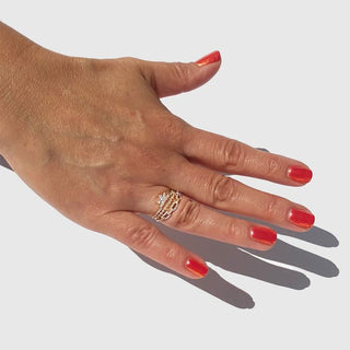 RION x Buddha Jewelry Valentina Finger Ring - Genuine Diamond Finger Rings RION x Buddha Jewelry   