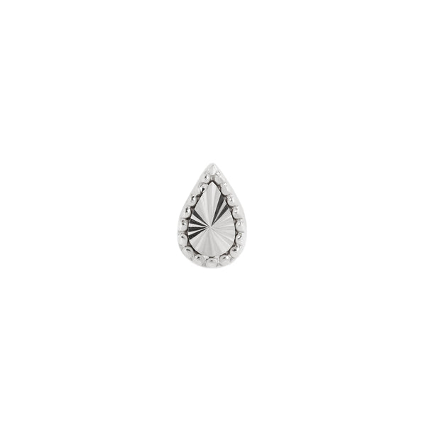 Stay Gold Threadless End Threadless Ends Buddha Jewelry 14k White Gold
