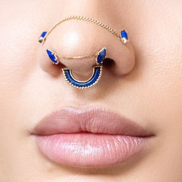 Harmonic Clicker with Lapis Clickers Buddha Jewelry