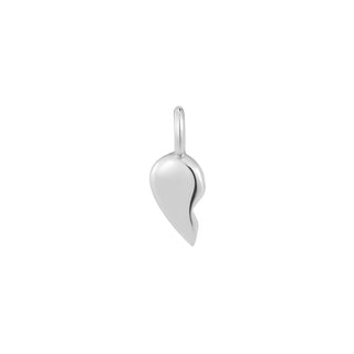 Twin Flame - Pendant Pendants Buddha Jewelry White Gold Left 