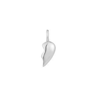 Twin Flame - Pendant Pendants Buddha Jewelry White Gold Right 