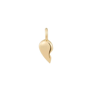 Twin Flame - Pendant Pendants Buddha Jewelry Yellow Gold Left 