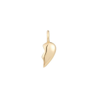 Twin Flame - Pendant Pendants Buddha Jewelry Yellow Gold Right 
