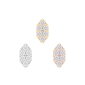 Ba$h Threadless End with Diamond Threadless Ends Buddha Jewelry