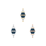 Bang Bang Threadless End with London Blue Topaz Threadless Ends Buddha Jewelry