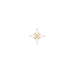 APP-Biarritz Threadless End with Mother of Pearl Threadless Ends Buddha Jewelry 14k Yellow Gold