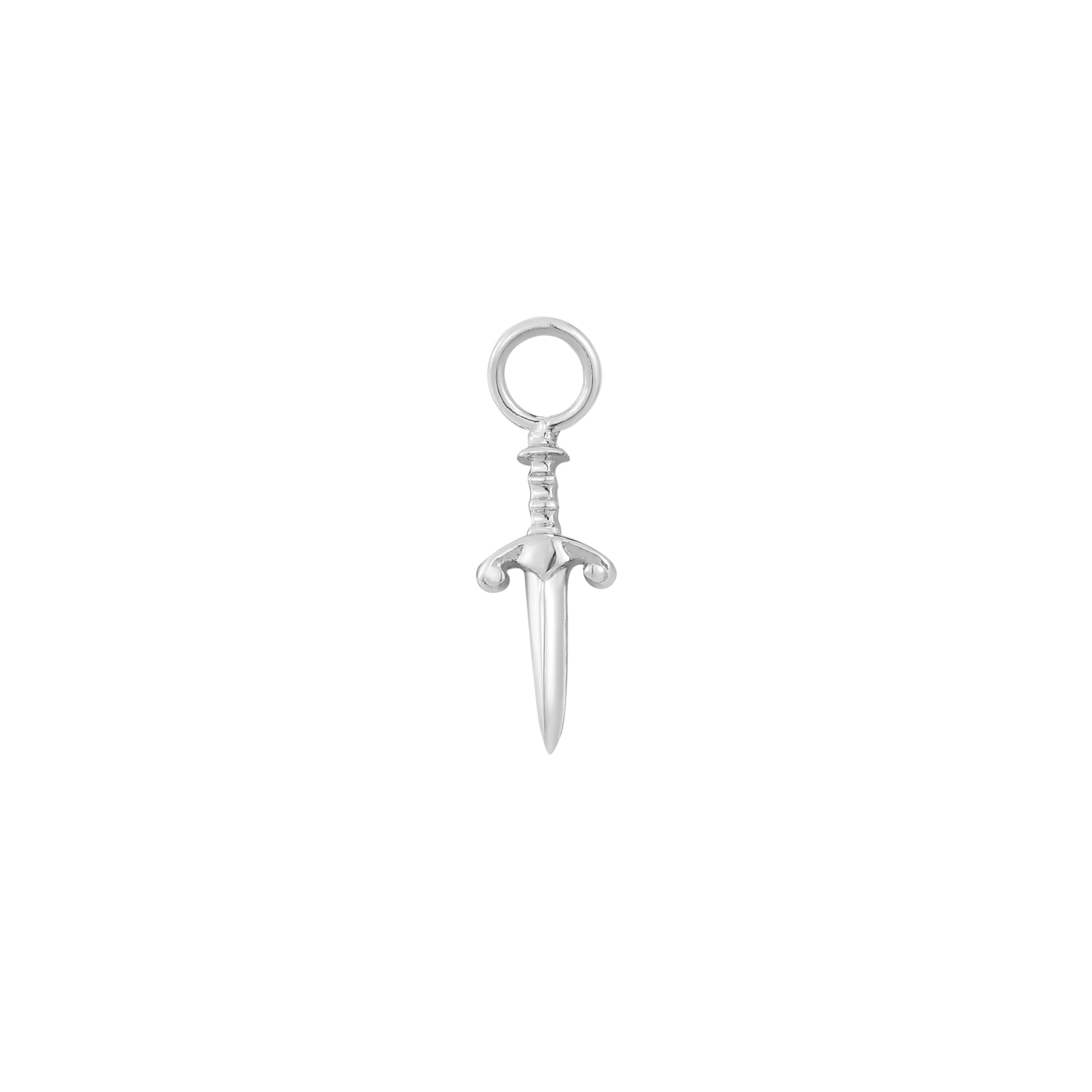 Blade Charm Charms Buddha Jewelry 14k White Gold