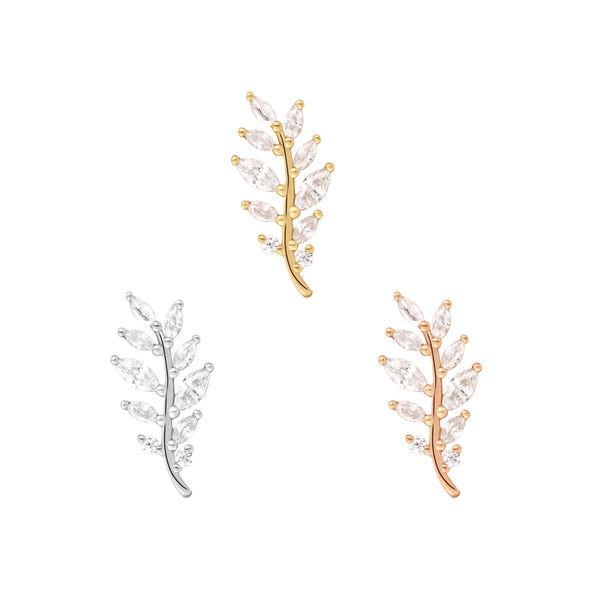 Botaniste Threadless End with CZ Threadless Ends Buddha Jewelry