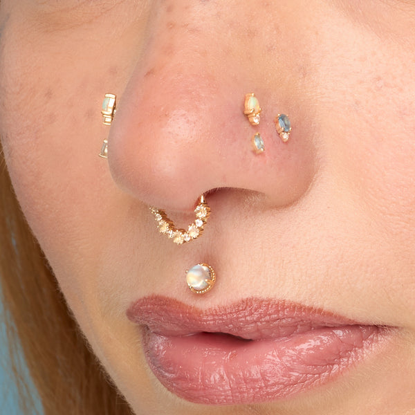 Daydream Threadless End with Opal Threadless Ends Buddha Jewelry