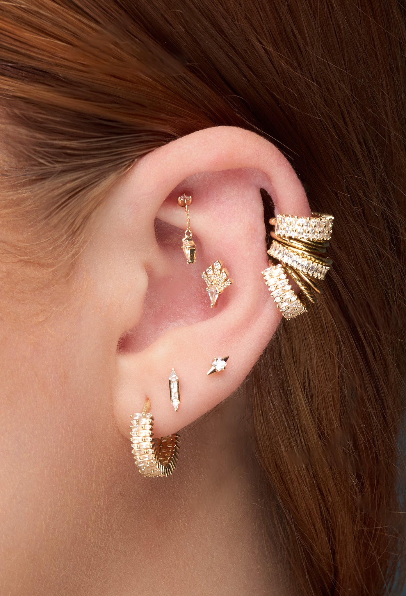 Savor Threadless End with CZ Threadless Ends Buddha Jewelry