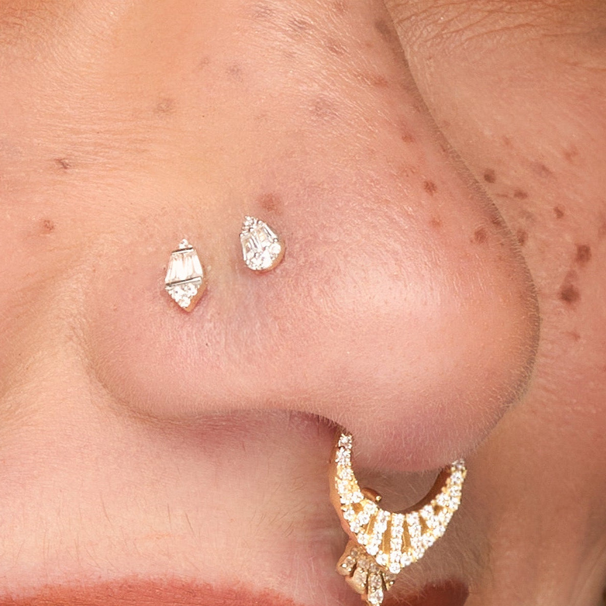 Unity Threadless End with CZ Threadless Ends Buddha Jewelry