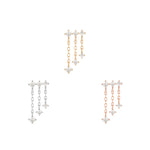 Cascade Threadless End with CZ Threadless Ends Buddha Jewelry