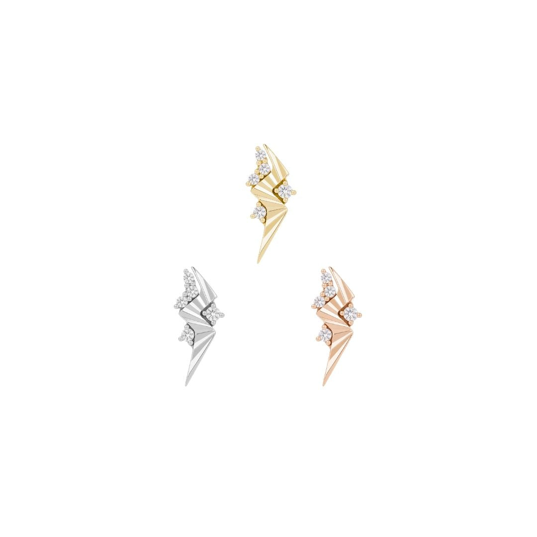 Change Maker Threadless End with CZ Threadless Ends Buddha Jewelry