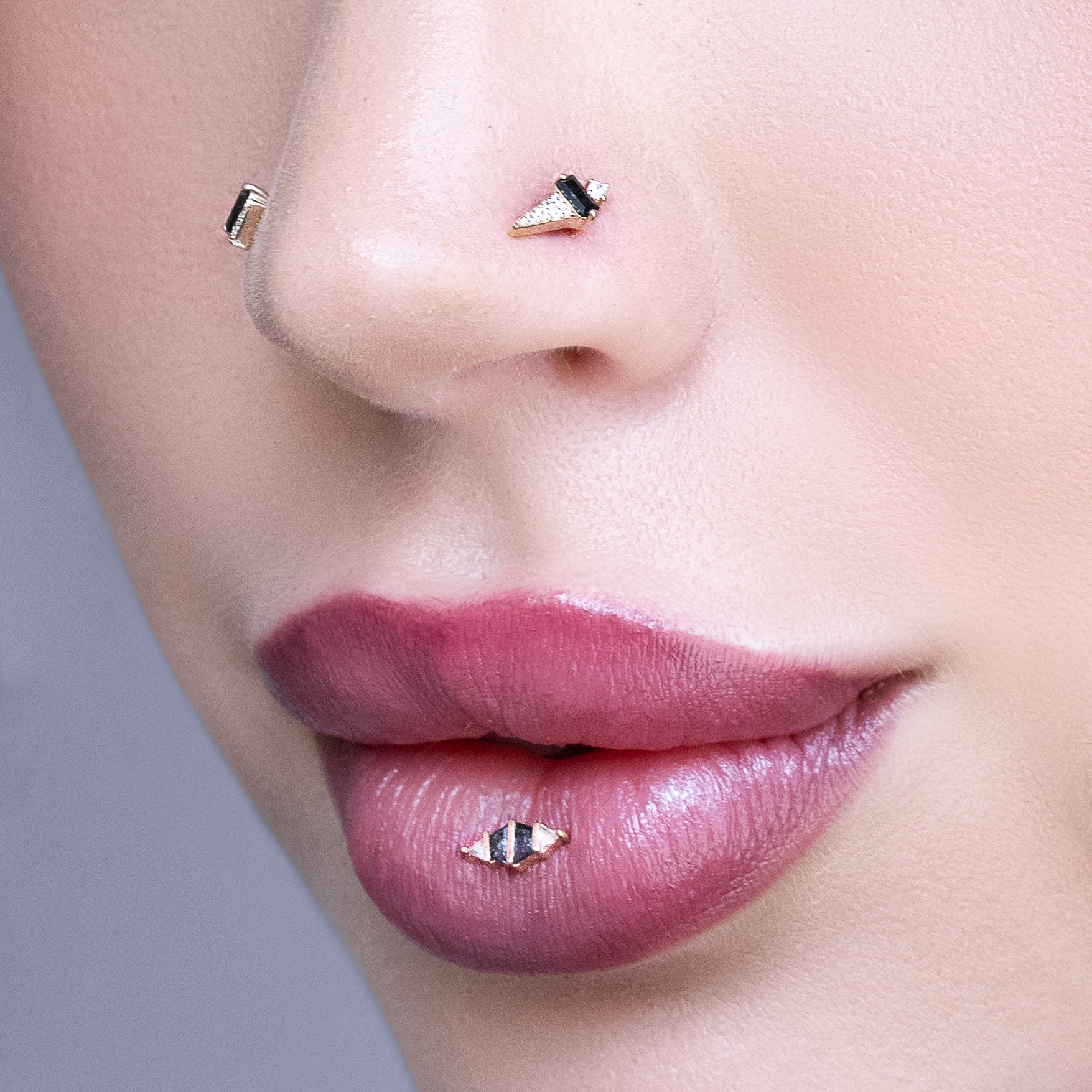 Bang Bang Threadless End with London Blue Topaz Threadless Ends Buddha Jewelry