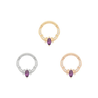 Coterie - Amethyst - Clicker Clickers Buddha Jewelry