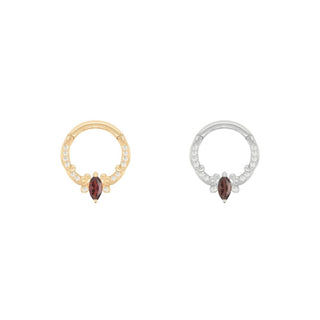 Coterie - Garnet - Clicker Clickers Buddha Jewelry