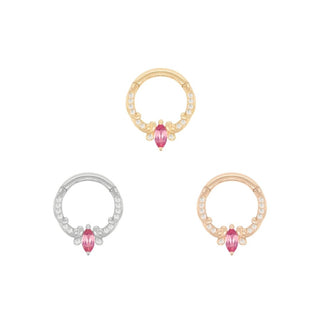 Coterie - Pink Tourmaline - Clicker Clickers Buddha Jewelry