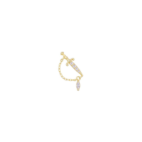 Creed Threadless End with CZ Threadless Ends Buddha Jewelry
