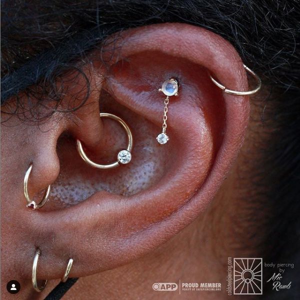 Fixed Bezel 3mm Bead Ring with CZ Fixed Rings Buddha Jewelry