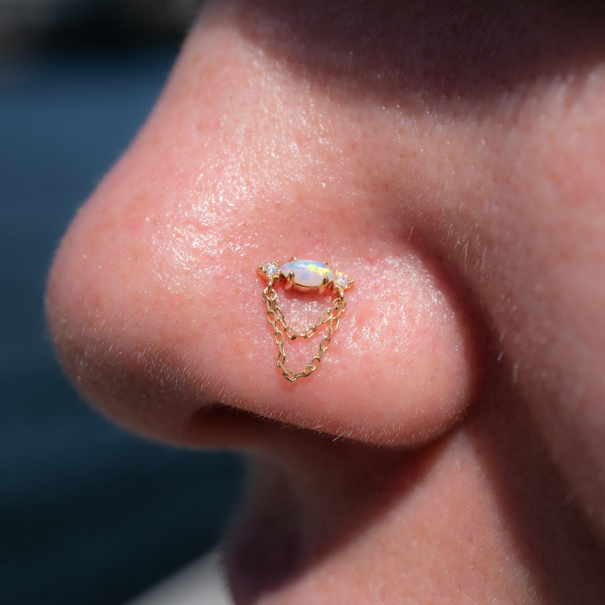 Limitless Threadless End with Opal Threadless Ends Buddha Jewelry