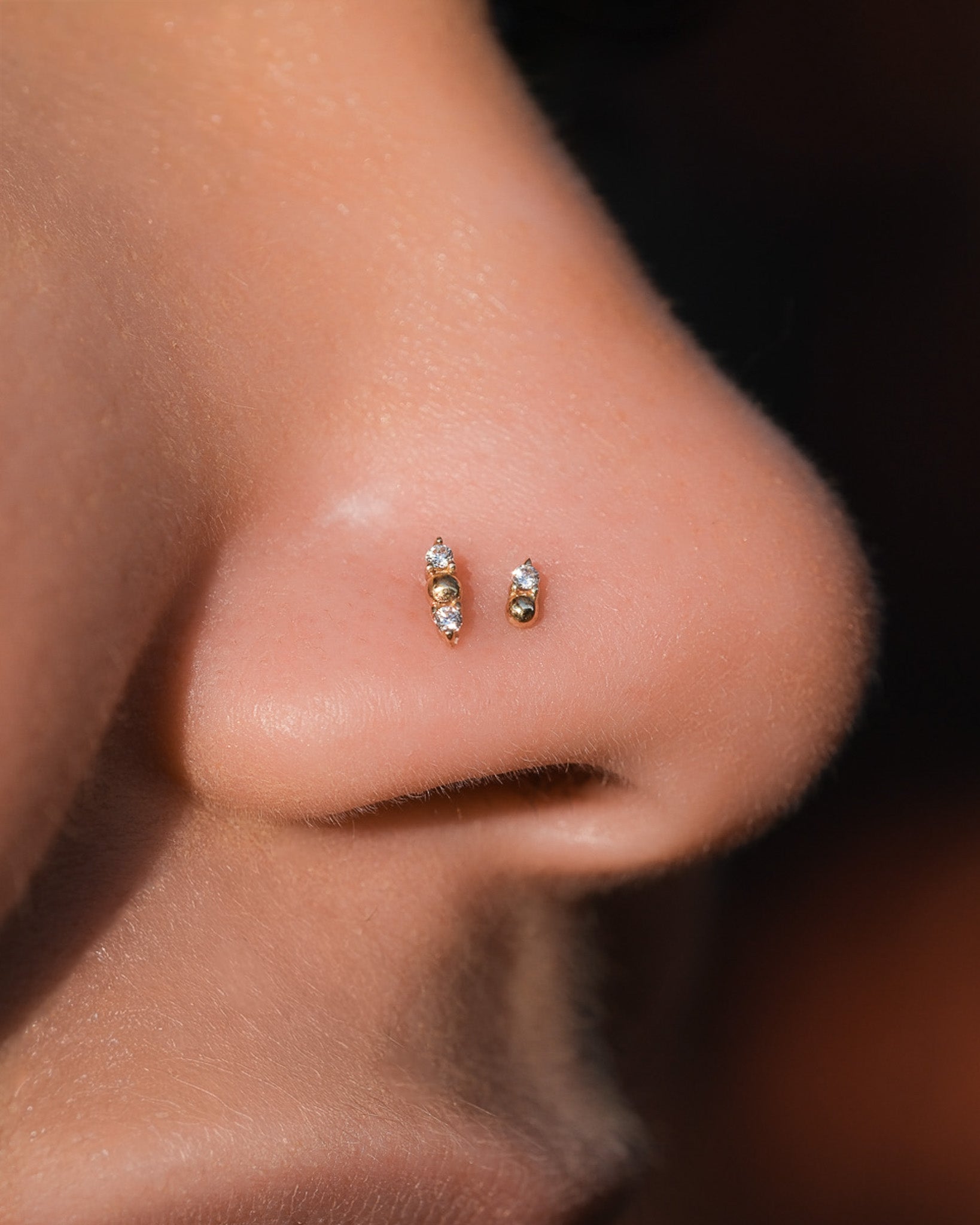 Babe Threadless End with Diamond Threadless Ends Buddha Jewelry