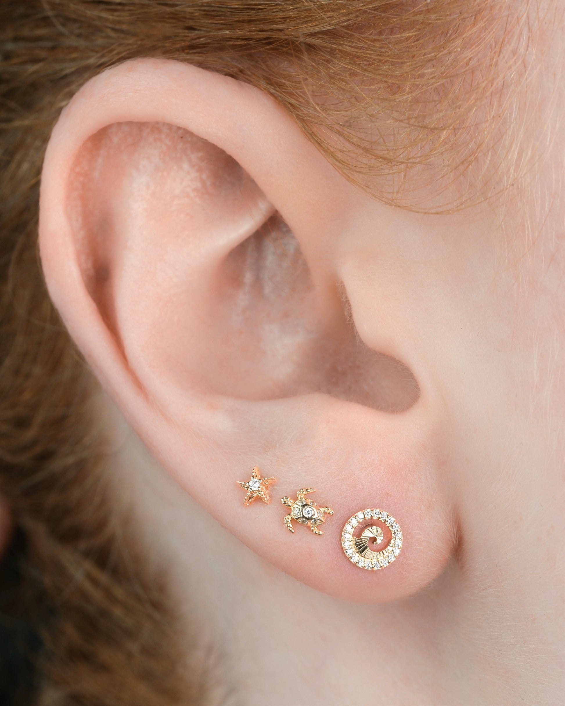 Stand Together Threadless End with CZ Threadless Ends Buddha Jewelry