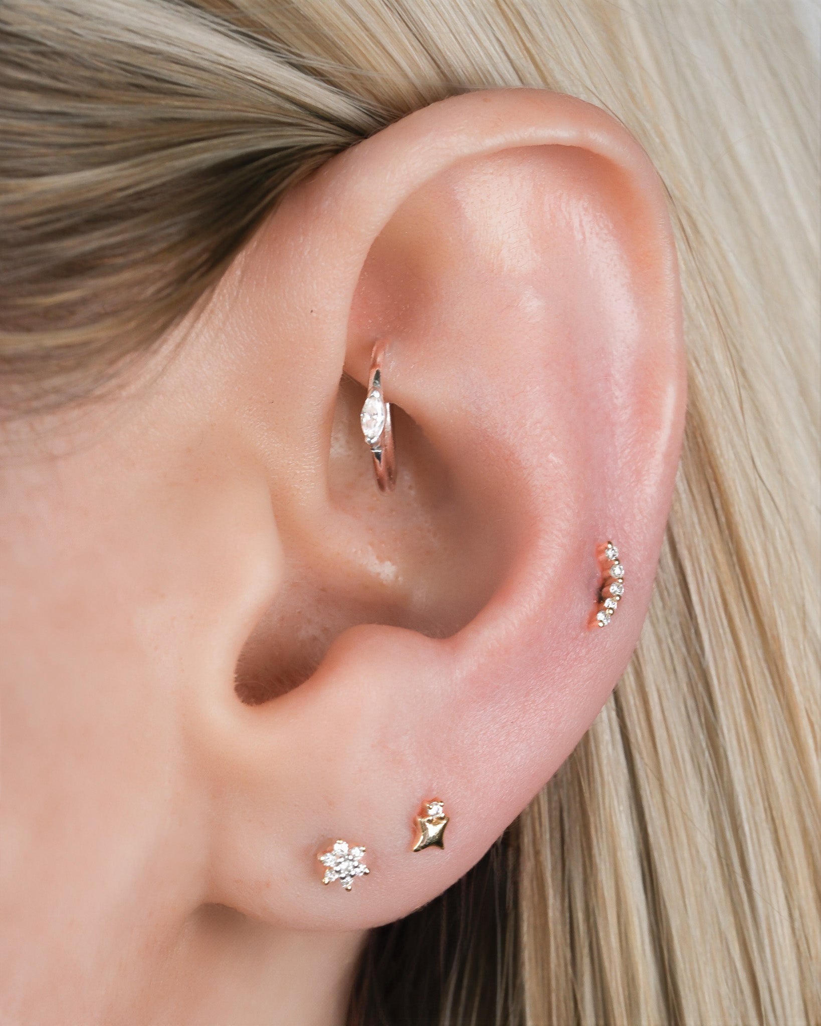 Diem Threadless End with Diamond Threadless Ends Buddha Jewelry