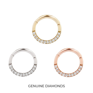 Dia - Genuine Diamond - Clicker Clicker Buddha Jewelry Organics   