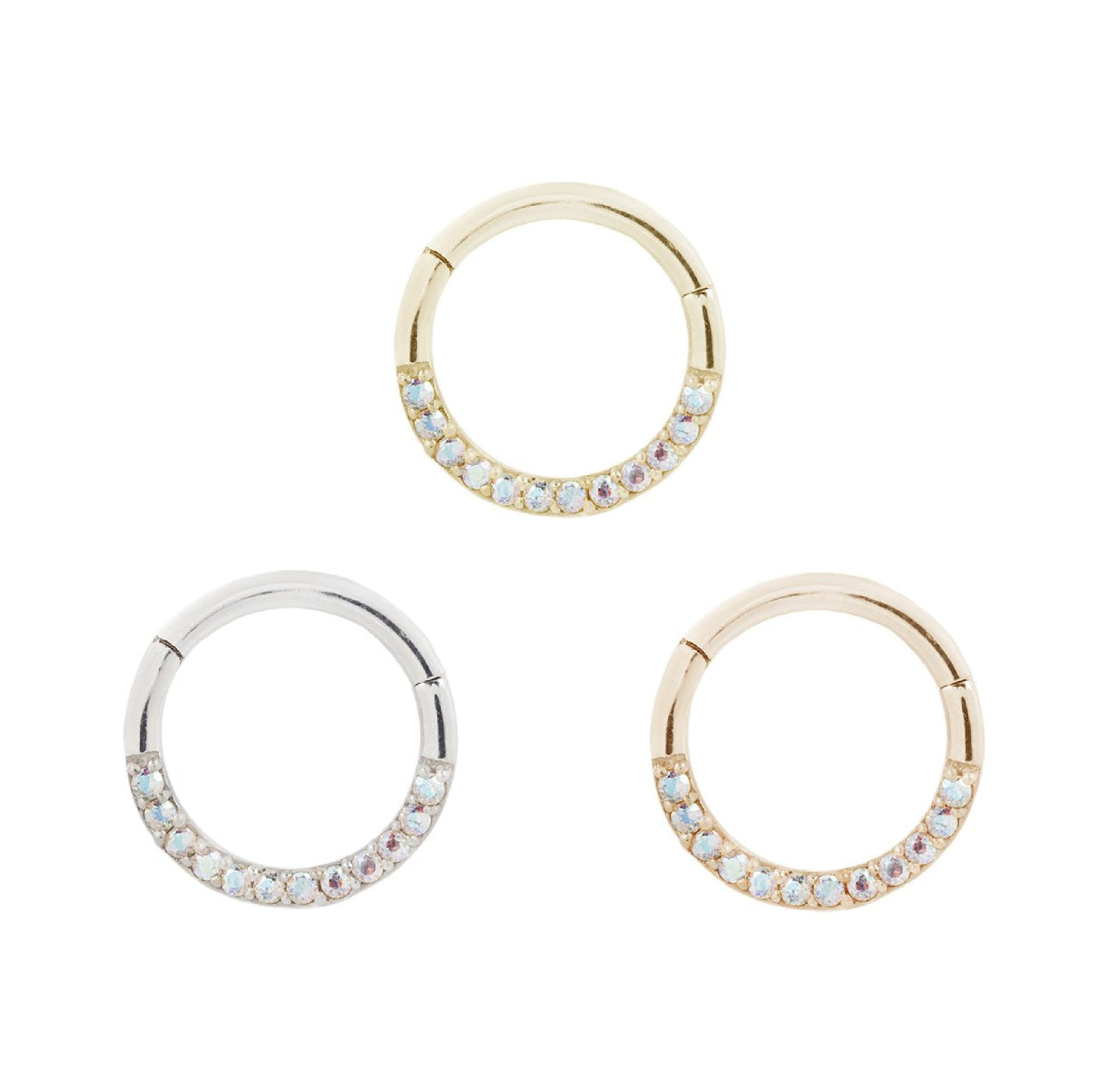 Dia Clicker with Mercury Mist Topaz Clickers Buddha Jewelry