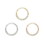 Dia Clicker with Mercury Mist Topaz Clickers Buddha Jewelry