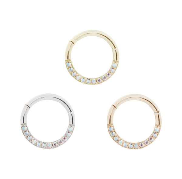 Dia Clicker with Mercury Mist Topaz Clickers Buddha Jewelry