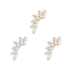 (Don't) Behave Threadless End with CZ Threadless Ends Buddha Jewelry