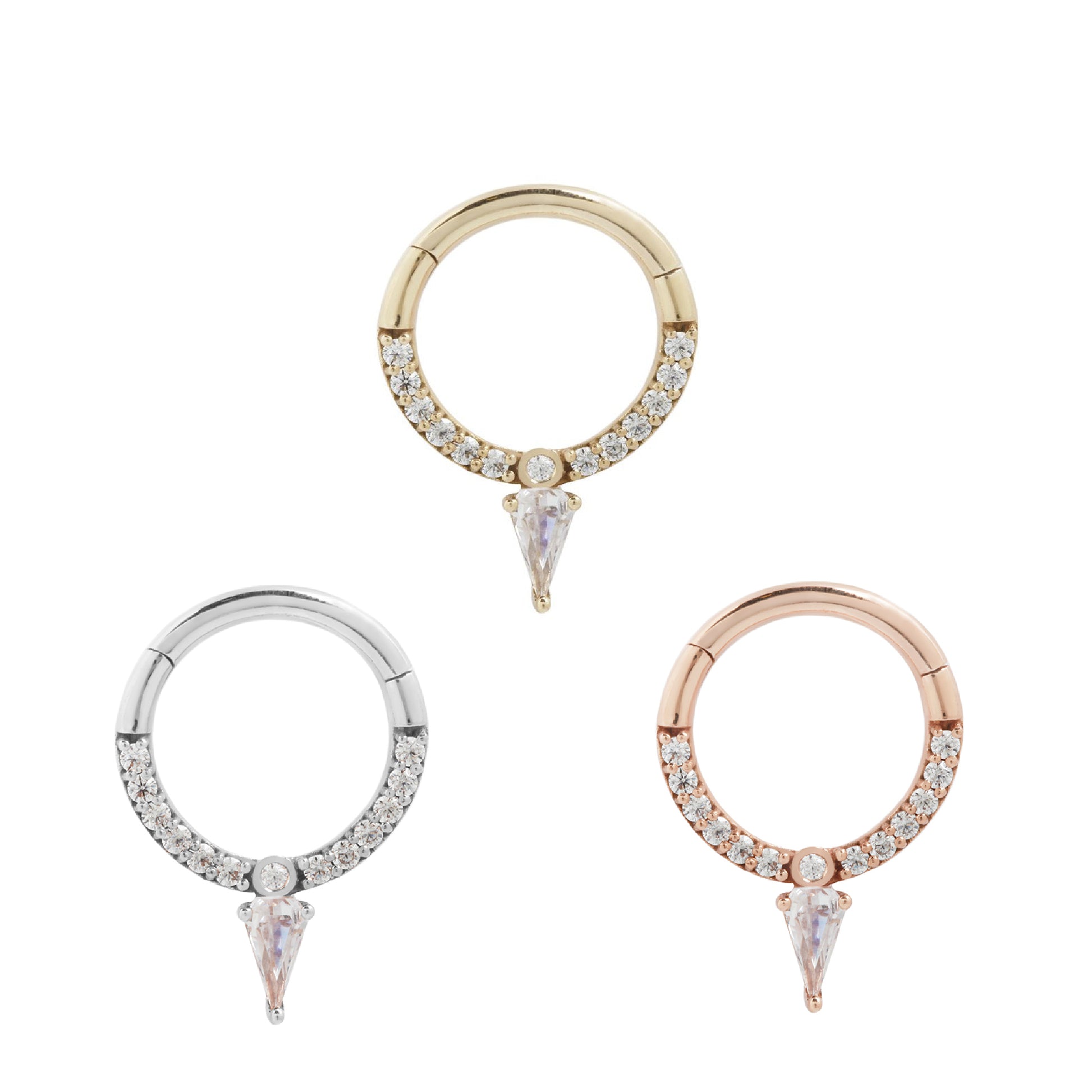 Down Like That Clicker with CZ Clickers Buddha Jewelry